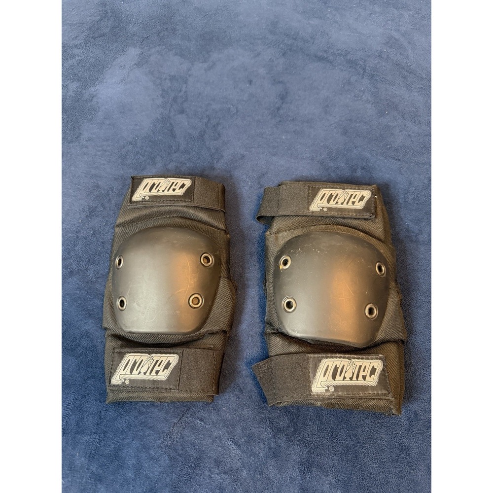 Pro-Tec Street Gear Elbow Pads Small Gray Black Skateboarding Protective Gear